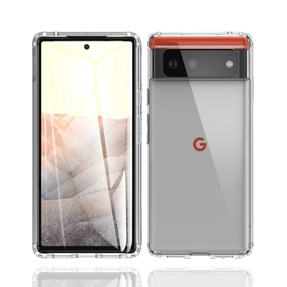 Прозрачный жесткий чехол из поликарбоната для google pixel 6 pro, противоударный чехол с бампером из ТПУ для pixel 6pro, чехол для смартфона
Прозрачный жесткий чехол из поликарбоната для google pixel 6 pro, противоударный чехол с бампером из ТПУ для pixel 6pro, чехол для смартфона