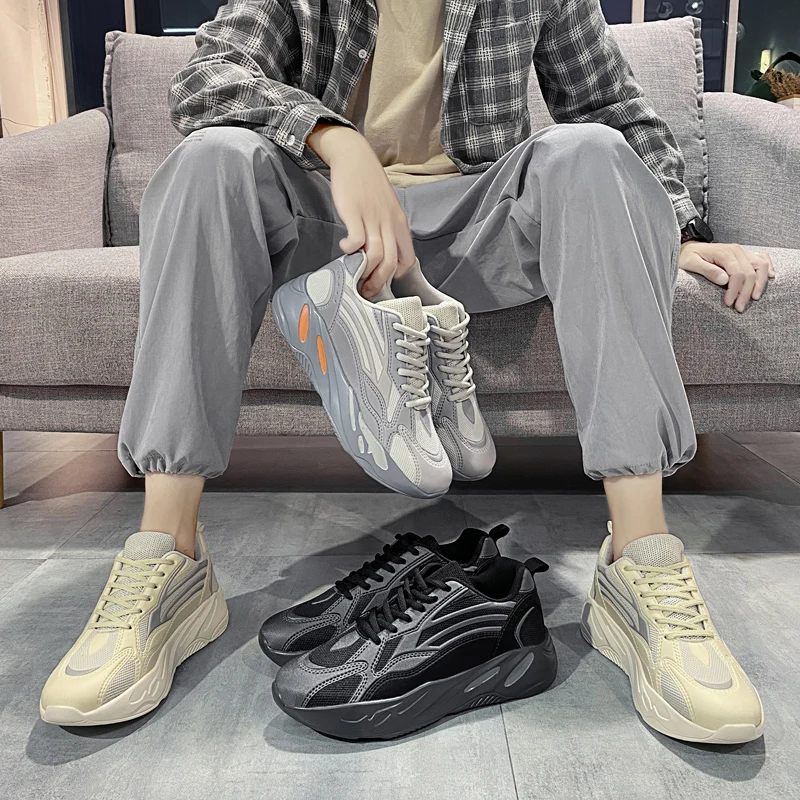 SusuGrace New Men Sneakers Lace-up Casual Walking Footwear For Men Outdoor Non-slip Mesh Breathable Male Shoes Plus Size 39-46
SusuGrace New Men Sneakers Lace-up Casual Walking Footwear For Men Outdoor Non-slip Mesh Breathable Male Shoes Plus Size 39-46