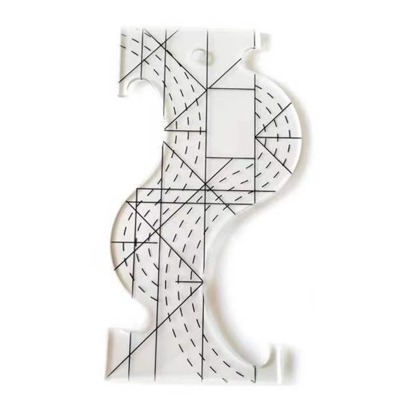 P8DA Acrylic Patchwork Multi-Purpose Quilting Template Ruler Plastic Ruler Tailor Tool 30x20cm Sewing Ruler
P8DA Acrylic Patchwork Multi-Purpose Quilting Template Ruler Plastic Ruler Tailor Tool 30x20cm Sewing Ruler