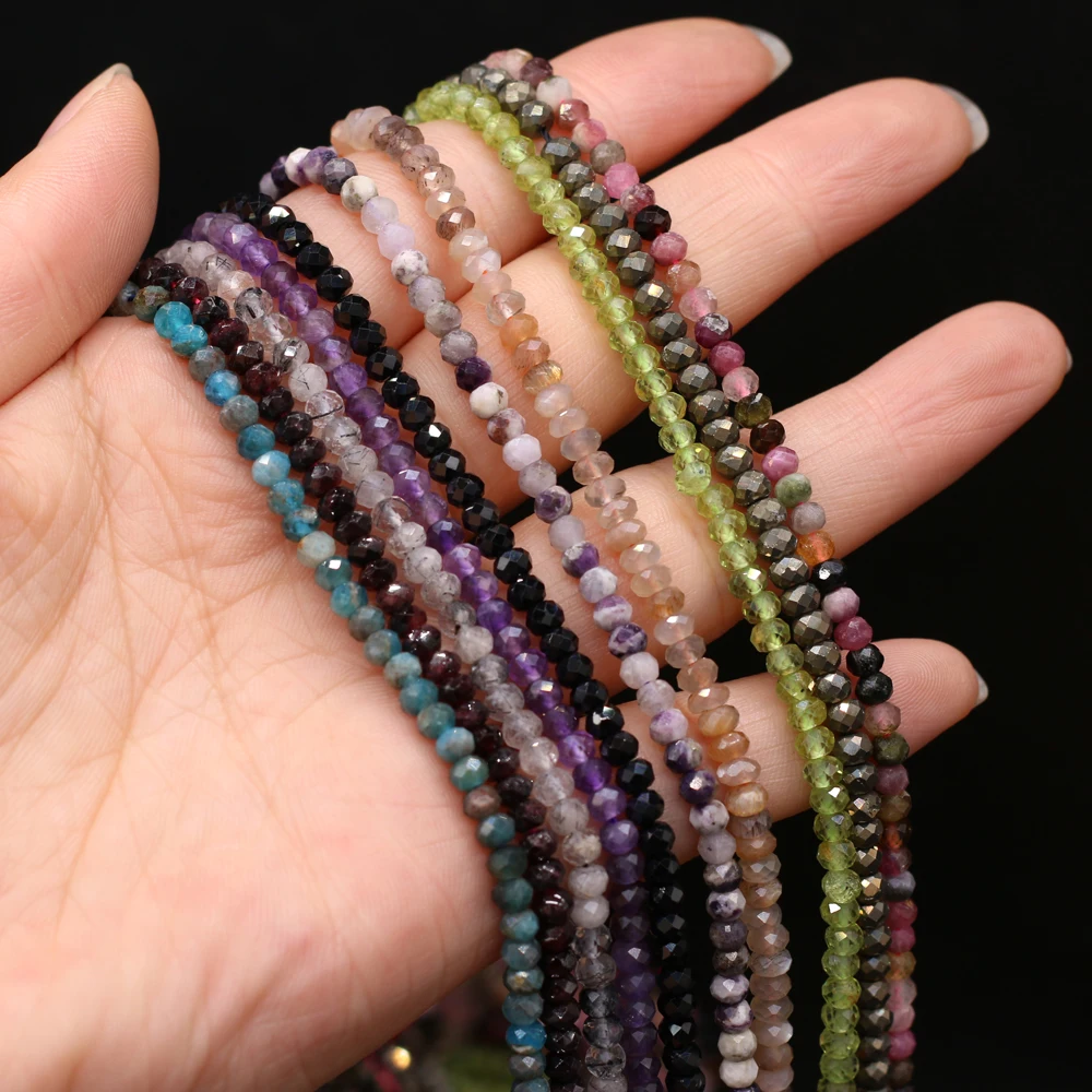 Natural Stone Bead Faceted Beads Lavender/Amazonite/Pink Opal/Apatite/Garnet For DIY Jewelry Making Necklace Earrings Accessory
Natural Stone Bead Faceted Beads Lavender/Amazonite/Pink Opal/Apatite/Garnet For DIY Jewelry Making Necklace Earrings Accessory