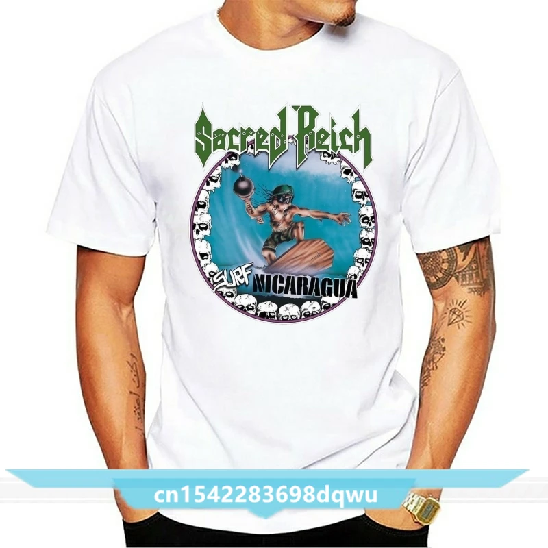 Sacred Reich Surfer Nicaragua T Shirt Exodus Nuclear Assault Anthrax Forbidden Summer Casual Man T Shirt Good Quality Top Tee
Sacred Reich Surfer Nicaragua T Shirt Exodus Nuclear Assault Anthrax Forbidden Summer Casual Man T Shirt Good Quality Top Tee