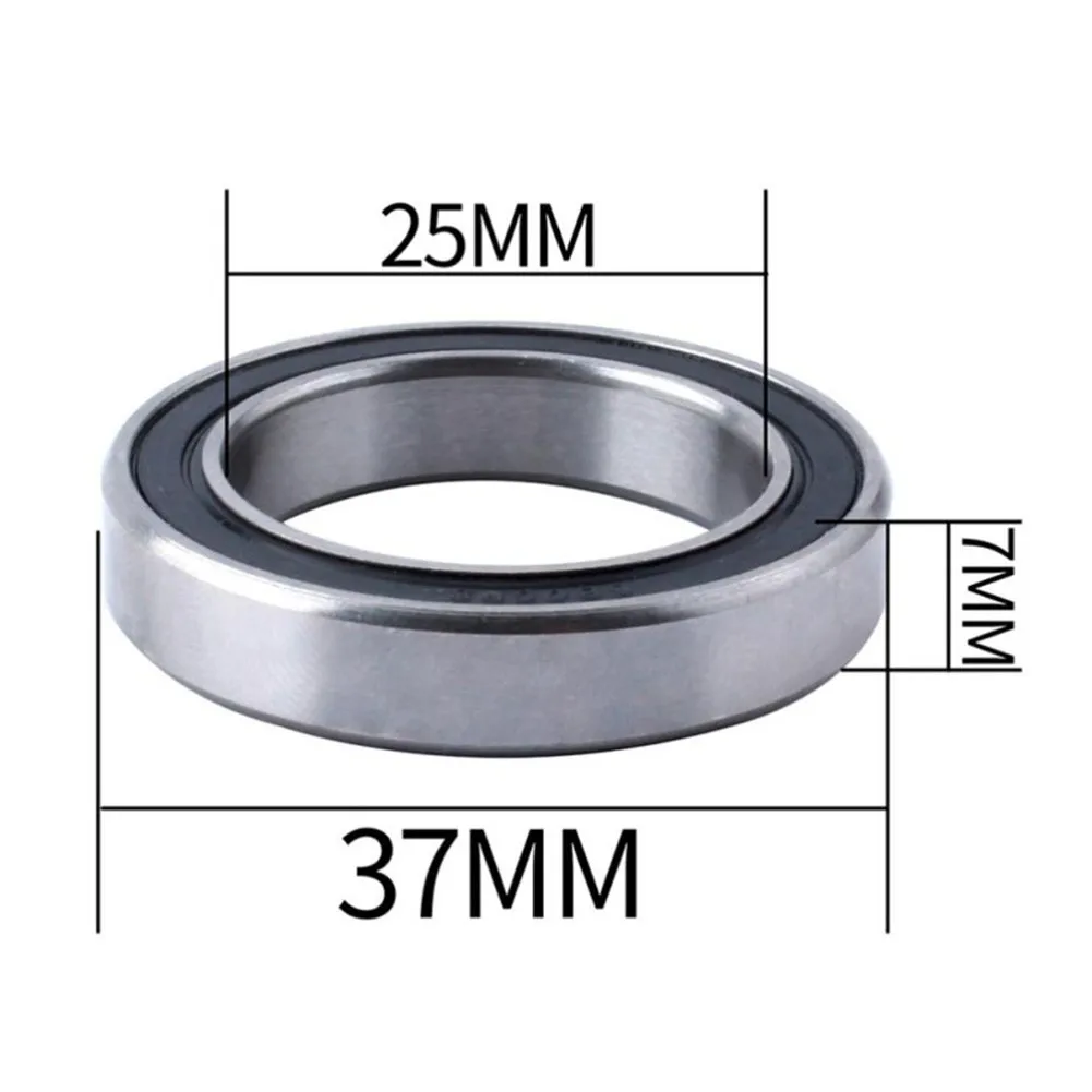 

2pcs 25*37*7MM Ball Bearing 6805-2RS Thin Wall Deep Groove Steel Bearings For BB68-73 /BB90-92 Center Shaft Bicycle Accessories