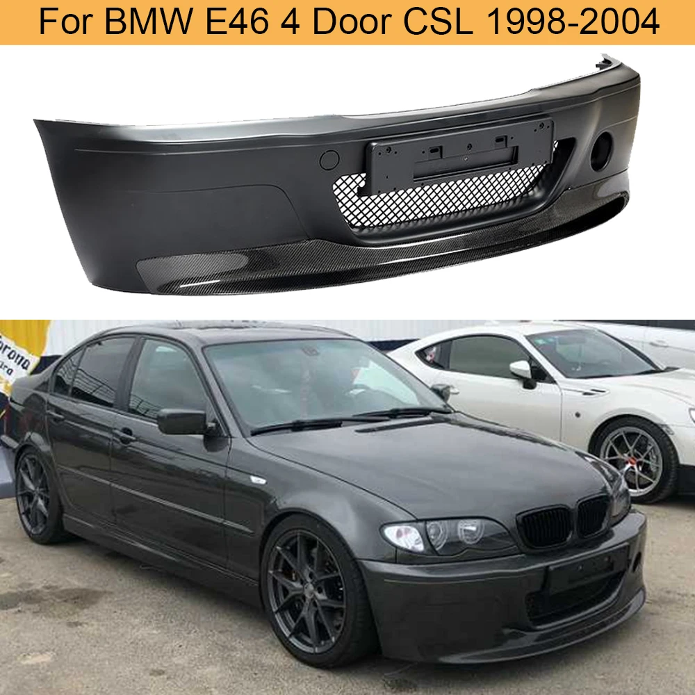 Car Front Bumper Lip Spoiler For BMW E46 4 Door CSL 1998 - 2004 PP Front Bumper Carbon Fiber Front Lip Spoiler Apron Guard
Car Front Bumper Lip Spoiler For BMW E46 4 Door CSL 1998 - 2004 PP Front Bumper Carbon Fiber Front Lip Spoiler Apron Guard