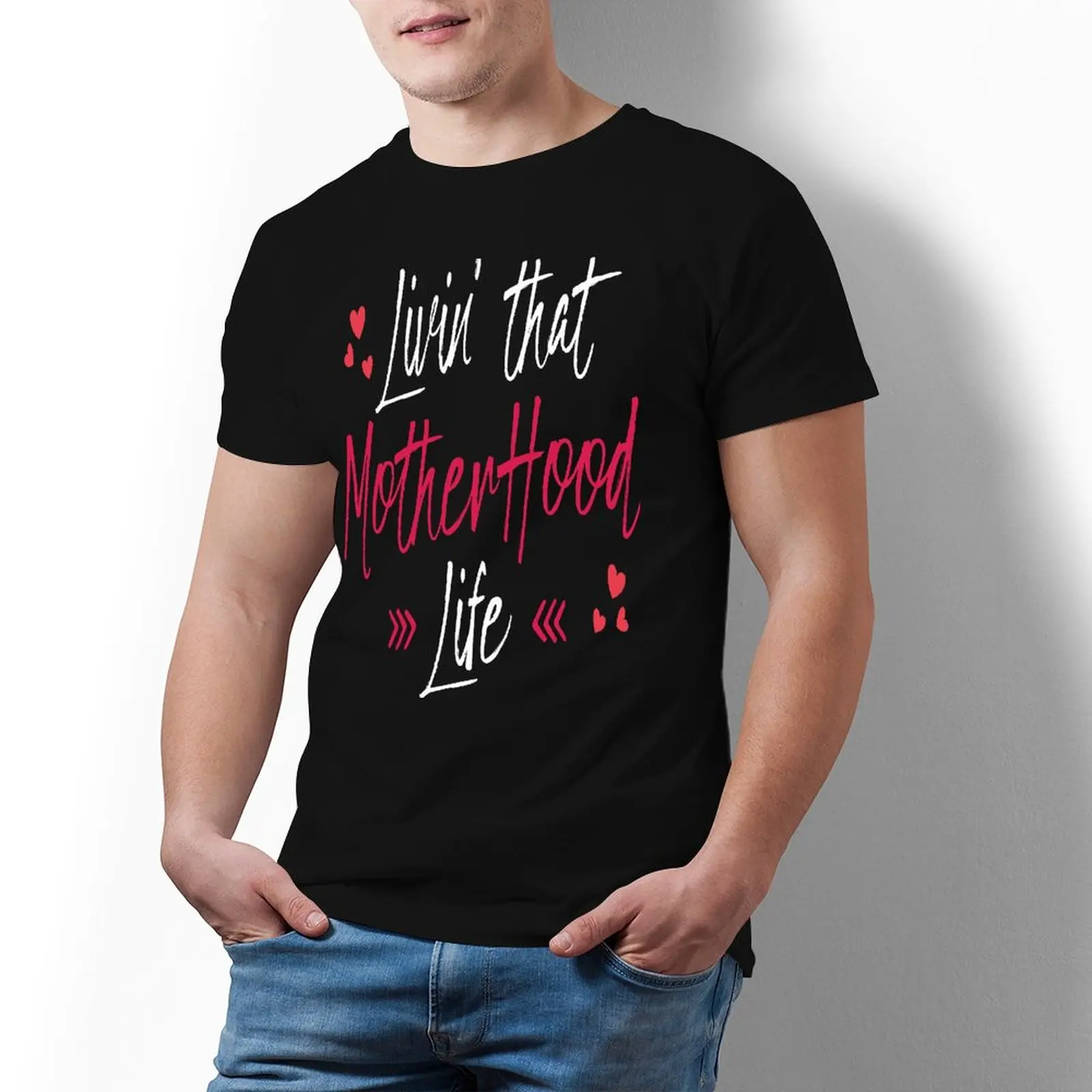 Футболка для мам, летняя повседневная футболка из 100 хлопка, графическая Мужская футболка с коротким рукавом
Футболка для мам, летняя повседневная футболка из 100 хлопка, графическая Мужская футболка с коротким рукавом