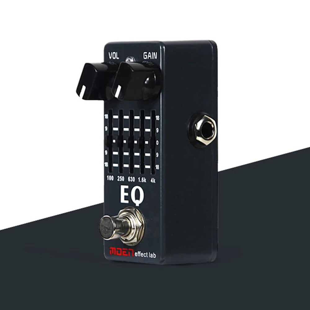 Педаль для гитарных эффектов MOEN, Эквалайзер EQ, изменение тона гитары, мини-размер
Педаль для гитарных эффектов MOEN, Эквалайзер EQ, изменение тона гитары, мини-размер