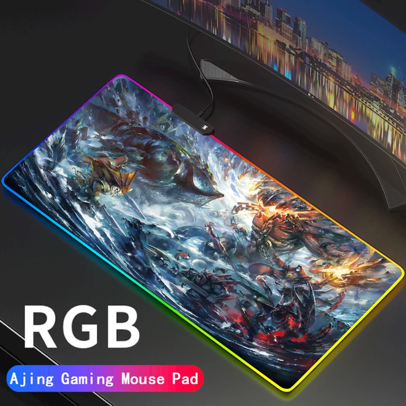 Коврик для мыши «Защита древних», светодиодная подсветка, RGB-подсветка, Нескользящий Резиновый коврик, игровые коврики DOTA2 для клавиатуры, н...
Коврик для мыши «Защита древних», светодиодная подсветка, RGB-подсветка, Нескользящий Резиновый коврик, игровые коврики DOTA2 для клавиатуры, н...