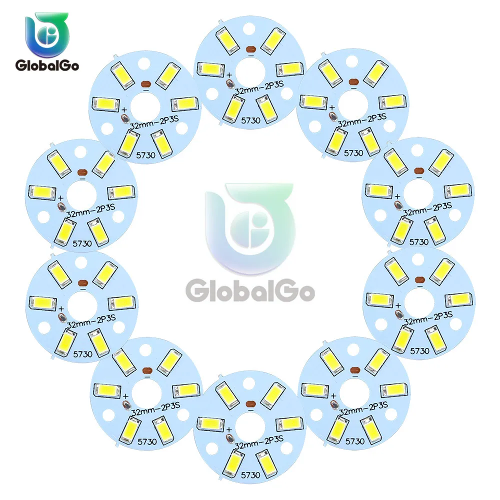 10 шт./лот 5730 3Вт белый светильник SMD светодиодный диоды для подавления переходных