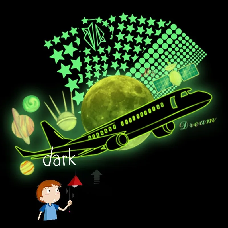 Luminous Wall Stickers for Kids Room Decoration Living Room Bedroom Ceiling Fluorescent Home Wall Decal Teenager Room Decoration
Luminous Wall Stickers for Kids Room Decoration Living Room Bedroom Ceiling Fluorescent Home Wall Decal Teenager Room Decoration