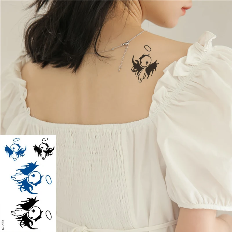 Waterproof Temporary Tattoo Sticker Elf Angel fake Geometric animal Flash Tatoo Hand Back Foot for Girl Women Men
Waterproof Temporary Tattoo Sticker Elf Angel fake Geometric animal Flash Tatoo Hand Back Foot for Girl Women Men