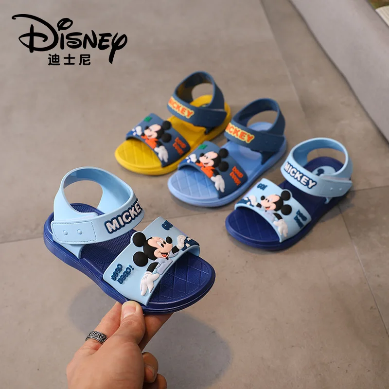 Disney Mickey Cartoon Children's Sandals Soft Soles Non-slip Baby Boys Shoes Open Toe Beach Shoes Toddler Boys Shoe 
Disney Mickey Cartoon Children's Sandals Soft Soles Non-slip Baby Boys Shoes Open Toe Beach Shoes Toddler Boys Shoe