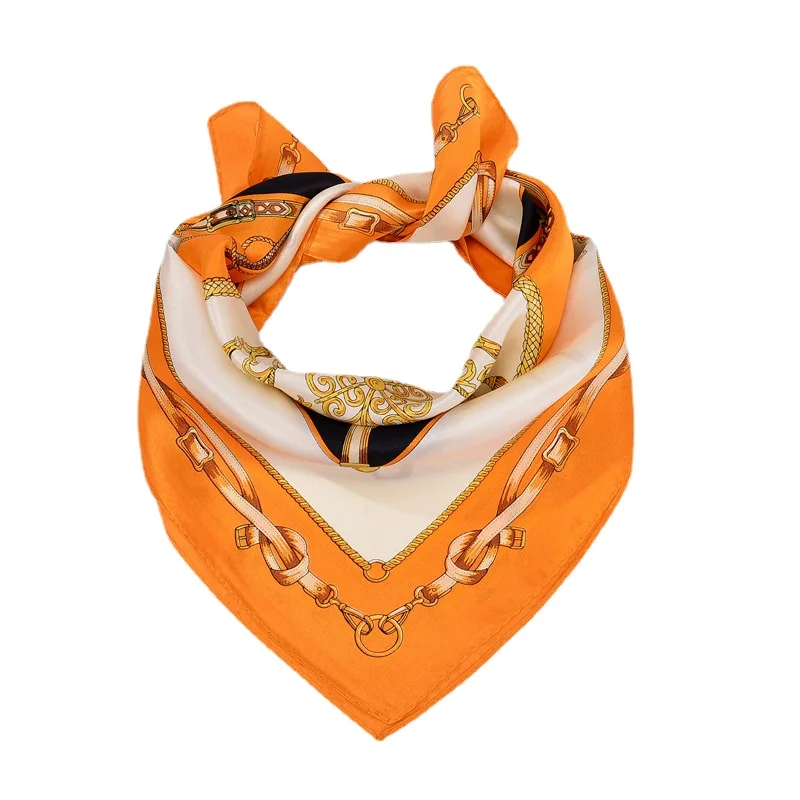 52*52cm spring and summer 100%silk scarf ladies new print and silky square Shawl Wrap outdoor neck hair tie band headscarf women
52*52cm spring and summer 100%silk scarf ladies new print and silky square Shawl Wrap outdoor neck hair tie band headscarf women
