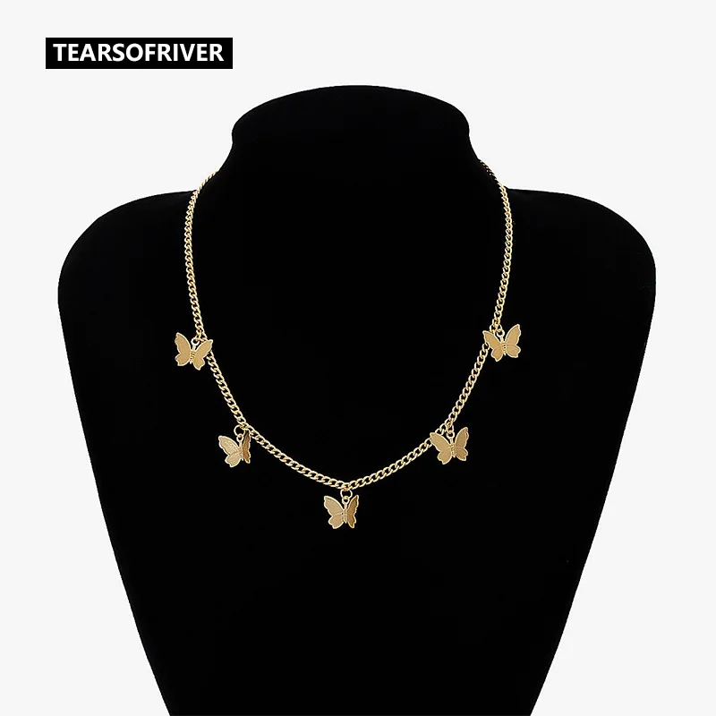European and American Fashion Necklace Lovely Butterfly Pendant Flying Butterfly Pendant Ladies Temperament Clavicle Necklace
European and American Fashion Necklace Lovely Butterfly Pendant Flying Butterfly Pendant Ladies Temperament Clavicle Necklace