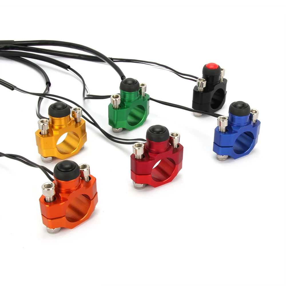 Motorcycle Orange CNC 22MM Universal Kill Switch Stop Start Button Rotating Bar Clamp For KTM SX EXC EXCF XC XCF SXF SXS MX
Motorcycle Orange CNC 22MM Universal Kill Switch Stop Start Button Rotating Bar Clamp For KTM SX EXC EXCF XC XCF SXF SXS MX