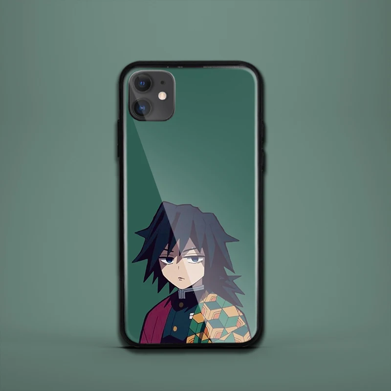 Фото Tomioka Giyu рассеиватель демонов для iPhone SE 6 6s 7 8 plus X XR XS 11 12 mini Pro Max чехлы телефонов из