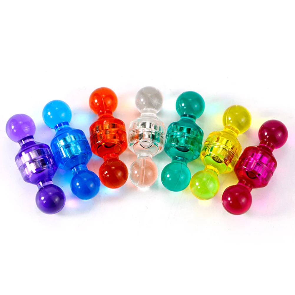 10 pcs Magnetic Thumbtacks Neodymium Noticeboard Skittle Pin Strong Colored Magnets DIY Whiteboard Random Color
10 pcs Magnetic Thumbtacks Neodymium Noticeboard Skittle Pin Strong Colored Magnets DIY Whiteboard Random Color