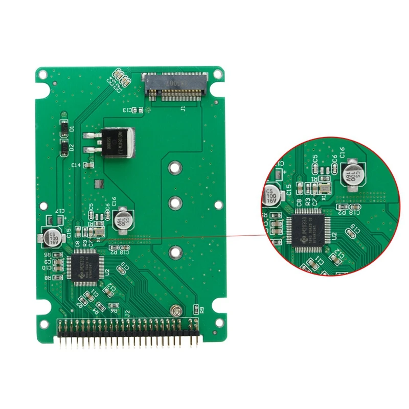 M.2 NGFF B + M ключ SATA SSD на 44 Pin 2 5 IDE конвертер адаптер карта с чехлом | Электроника