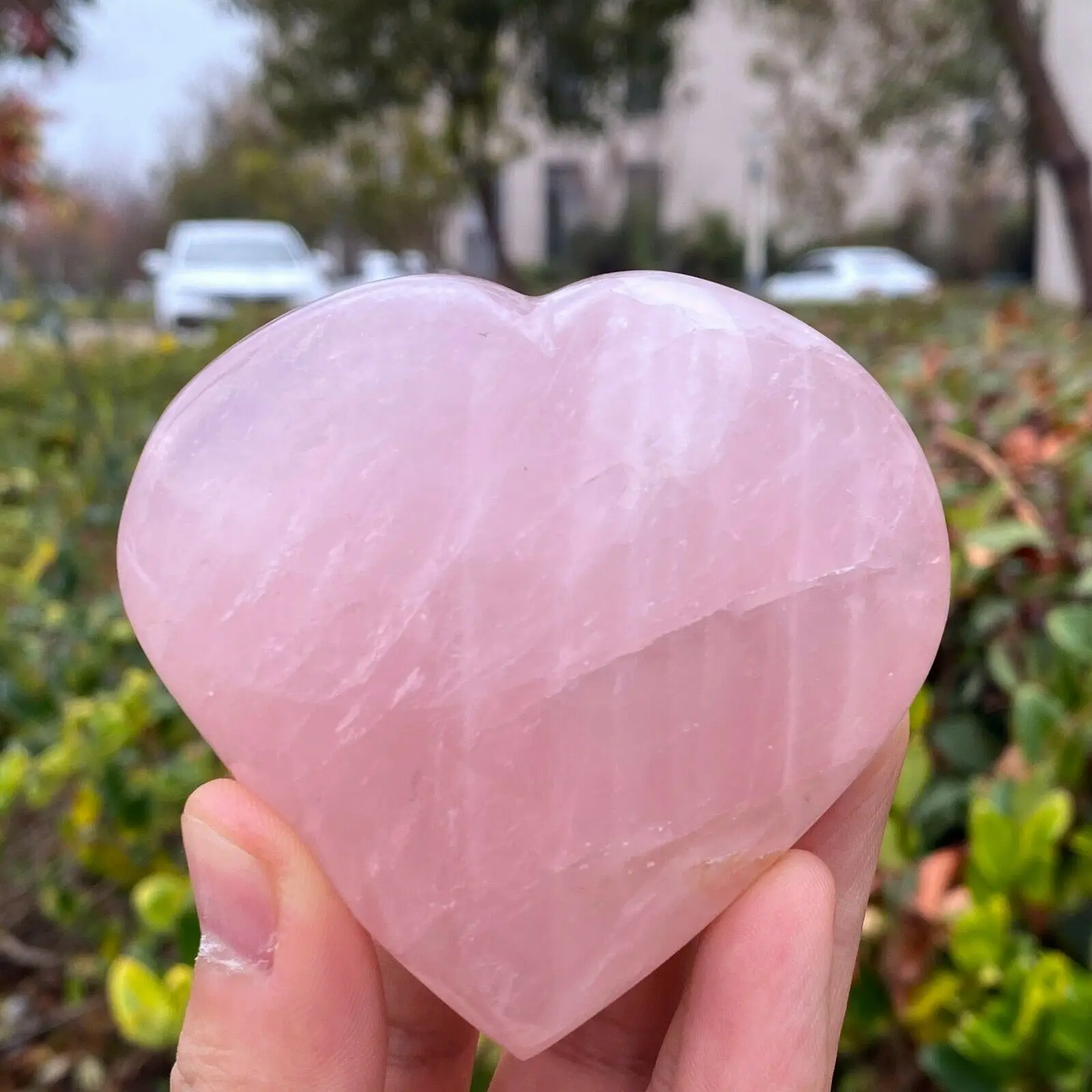 Heart rose powder natural quartz love healing stone Diy craft jewelry making
Heart rose powder natural quartz love healing stone Diy craft jewelry making