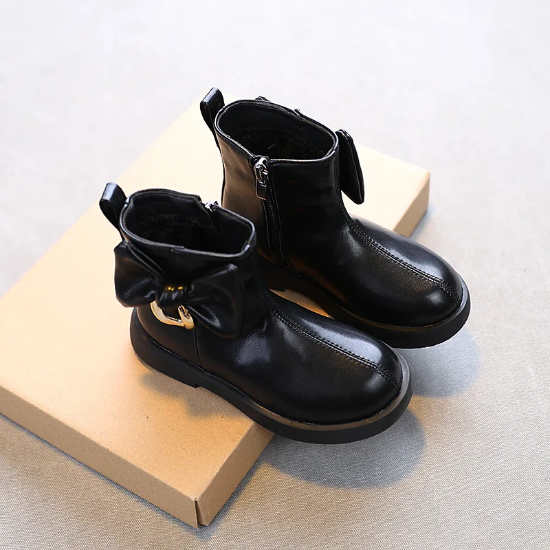 Winter Bowknot Kids Children's Martin Boots Little Girls Perfect Fashion Princess High Top Motorcycle Toddler Girl Combat Boots
Winter Bowknot Kids Children's Martin Boots Little Girls Perfect Fashion Princess High Top Motorcycle Toddler Girl Combat Boots