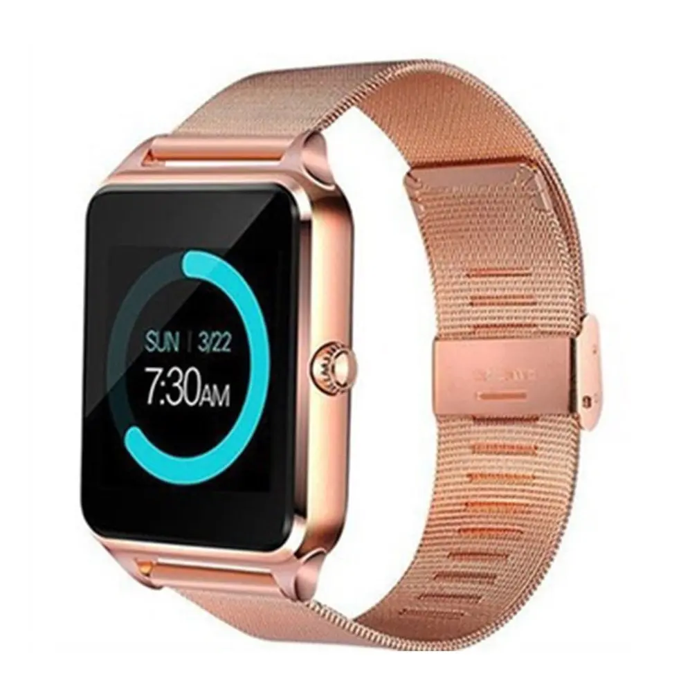 

Z60 Waterproof Wrist Smart Watch Pedometer Stopwatch Anti-lost Function Smart Alarm Clock Sedentary Reminder