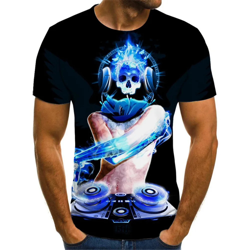 2021 Men's O Round Neck Top Shirt Print Skull 3D Jacket T-shirt Summer Fashion Short Sleeve Casual Men/Women Short Sleeve
2021 Men's O Round Neck Top Shirt Print Skull 3D Jacket T-shirt Summer Fashion Short Sleeve Casual Men/Women Short Sleeve