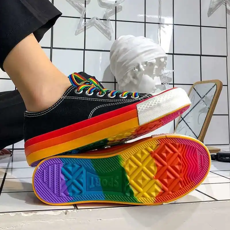 Sneakers Women Vulcanized Shoes Canvas Summer Candy Color New Fashion Rainbow Female Platform Walking Ladies Flat Comfort Casual
Sneakers Women Vulcanized Shoes Canvas Summer Candy Color New Fashion Rainbow Female Platform Walking Ladies Flat Comfort Casual
