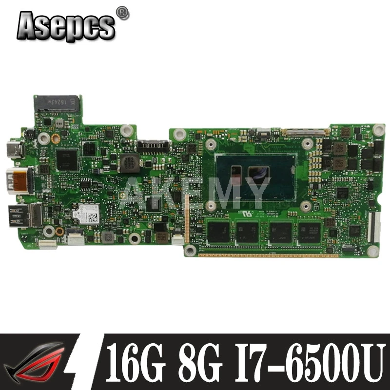 Akemy T303UA I7-6500 процессор 8 ГБ/16 ГБ RAM материнская плата для For Asus Transformer 3 T303U ноутбука
