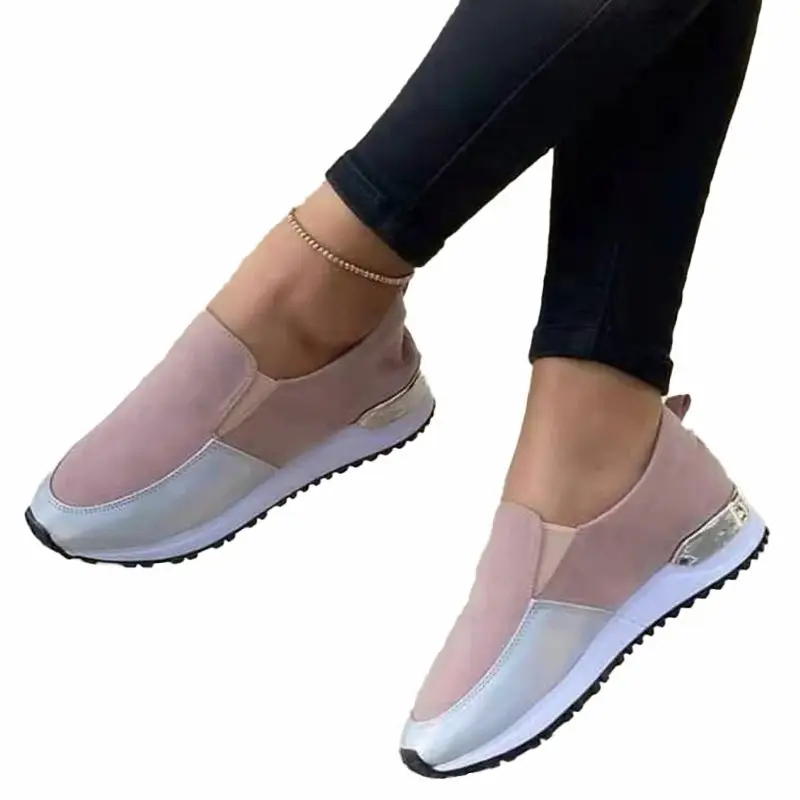 Women's Loafers Ladies Single Shoes Round Toe Flat Color Matching Large Size Casual Shoes обувь для женщин летняя
Women's Loafers Ladies Single Shoes Round Toe Flat Color Matching Large Size Casual Shoes обувь для женщин летняя