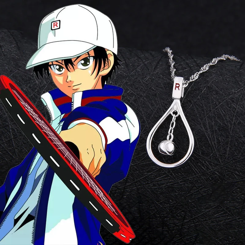 Anime New Prince Of Tennis Ryoma Echizen 925 Sterling Silver Pendant Necklace Racket Shape Jewelry Women Men Cosplay Props Gifts
Anime New Prince Of Tennis Ryoma Echizen 925 Sterling Silver Pendant Necklace Racket Shape Jewelry Women Men Cosplay Props Gifts