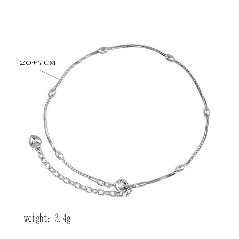 Female Small Heart Anklets Barefoot Crochet Sandals Foot Jewelry Leg New Anklets On Foot Ankle Bracelets For Women Leg Chain
Female Small Heart Anklets Barefoot Crochet Sandals Foot Jewelry Leg New Anklets On Foot Ankle Bracelets For Women Leg Chain
