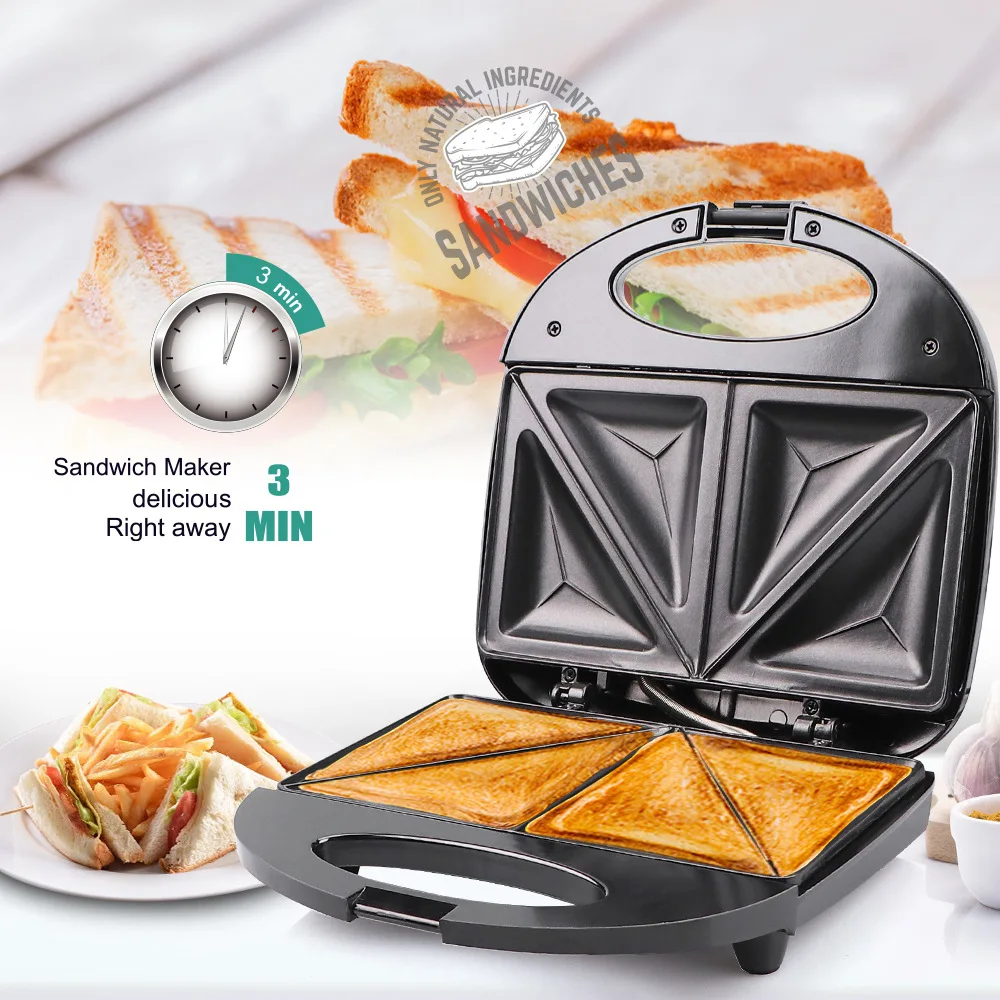 220V Household Electric Egg Sandwich Maker Double-Sided Bread Breakfast Barbecue Machine Non-Stick Cooking Surface Steak Machine
220V Household Electric Egg Sandwich Maker Double-Sided Bread Breakfast Barbecue Machine Non-Stick Cooking Surface Steak Machine