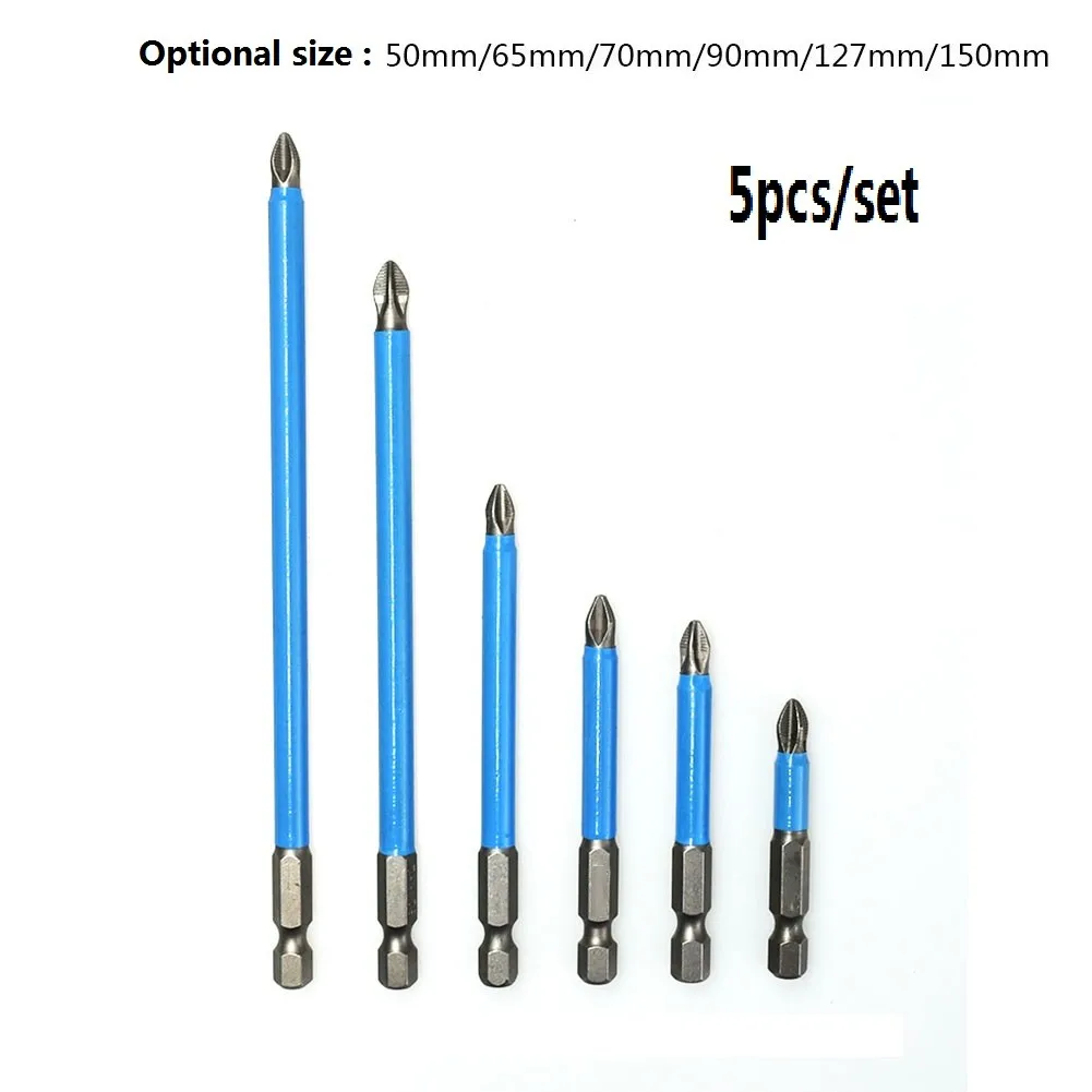 5pc Screwdriver Bit Insulated Non-slip Power Tool Accessorie Precision Hex Shank Cross Bit50mm/65mm/90mm/127mm/150mm
5pc Screwdriver Bit Insulated Non-slip Power Tool Accessorie Precision Hex Shank Cross Bit50mm/65mm/90mm/127mm/150mm