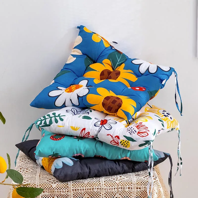 Square Floral Cushions Pearl Cotton Office Chair Mat Thickened Seat Cushion Breathable Car Chair Pad Living Room Home Decor
Square Floral Cushions Pearl Cotton Office Chair Mat Thickened Seat Cushion Breathable Car Chair Pad Living Room Home Decor