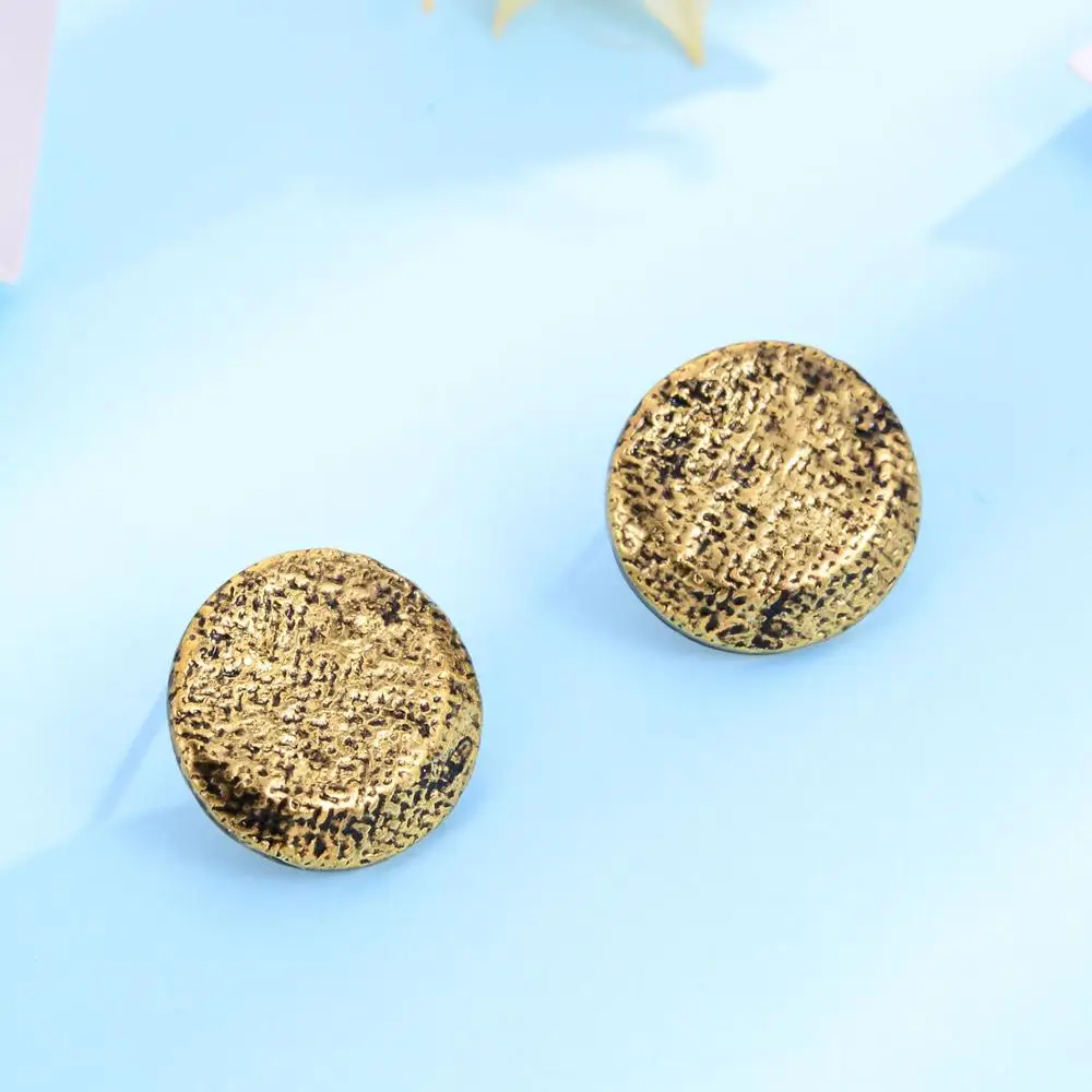 Statement Earrings for Women Indian Classic Round Mujer Accessories Brand Designer Ethnic Stud | Украшения и аксессуары