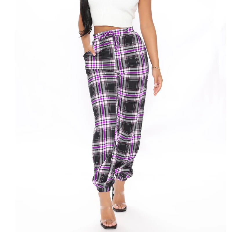 Plaid Pants Women 2022 Spring Checkered Harem Pant Fashion Casual Elastic Waist Long Pants Female Retro Streetwear Trousers XXL
Plaid Pants Women 2022 Spring Checkered Harem Pant Fashion Casual Elastic Waist Long Pants Female Retro Streetwear Trousers XXL