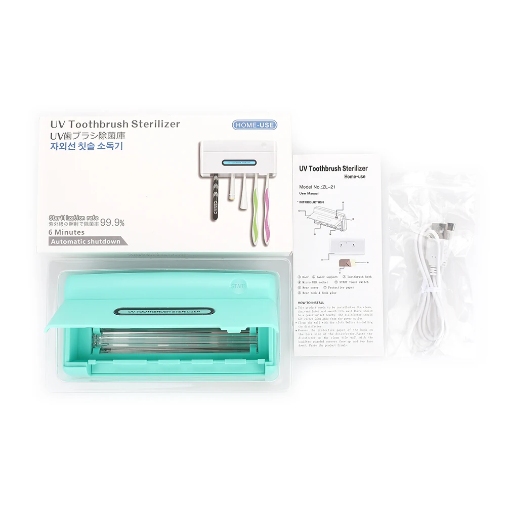 UV Toothbrush Sanitizer Toothbrush Holder Case Stylish Toothbrush Sterilizer Travel Toothbrush Case for Home Cleaner Organizer
UV Toothbrush Sanitizer Toothbrush Holder Case Stylish Toothbrush Sterilizer Travel Toothbrush Case for Home Cleaner Organizer