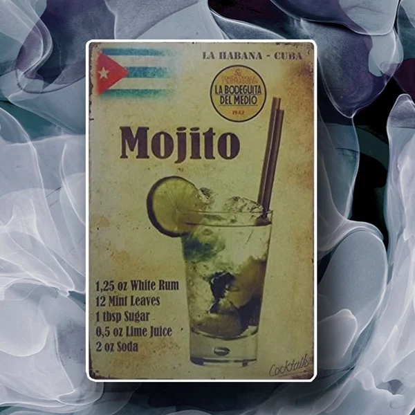 Urbano Mojito знак Ретро Стиль Оловянные знаки для дома Паб Ресторан Декор настенный плакат
Urbano Mojito знак Ретро Стиль Оловянные знаки для дома Паб Ресторан Декор настенный плакат