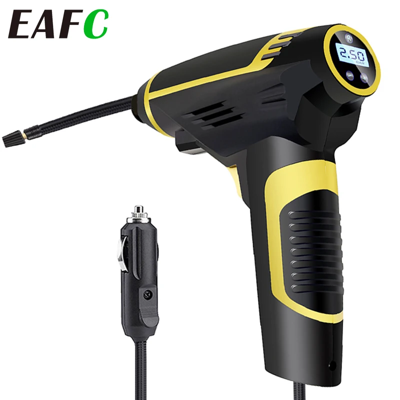 EAFC Умный Цифровой Шинный инфлятор DC 12V портативный насос 150 PSI воздушный