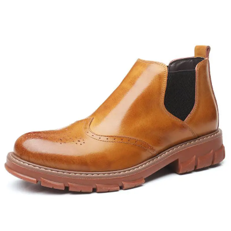 Winter Men's Boots Good Quality High Top Warm Male Ankle Boots Comfortable Business Shoes For Male Pointed Toe Men's Dress Shoes
Winter Men's Boots Good Quality High Top Warm Male Ankle Boots Comfortable Business Shoes For Male Pointed Toe Men's Dress Shoes