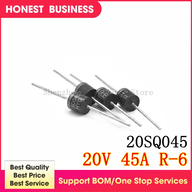 100 шт./лот 20SQ045 фотоэлектрическая распределительная коробка выделенный диод Шоттки 20A45V прямая линия R-6 
100 шт./лот 20SQ045 фотоэлектрическая распределительная коробка выделенный диод Шоттки 20A45V прямая линия R-6