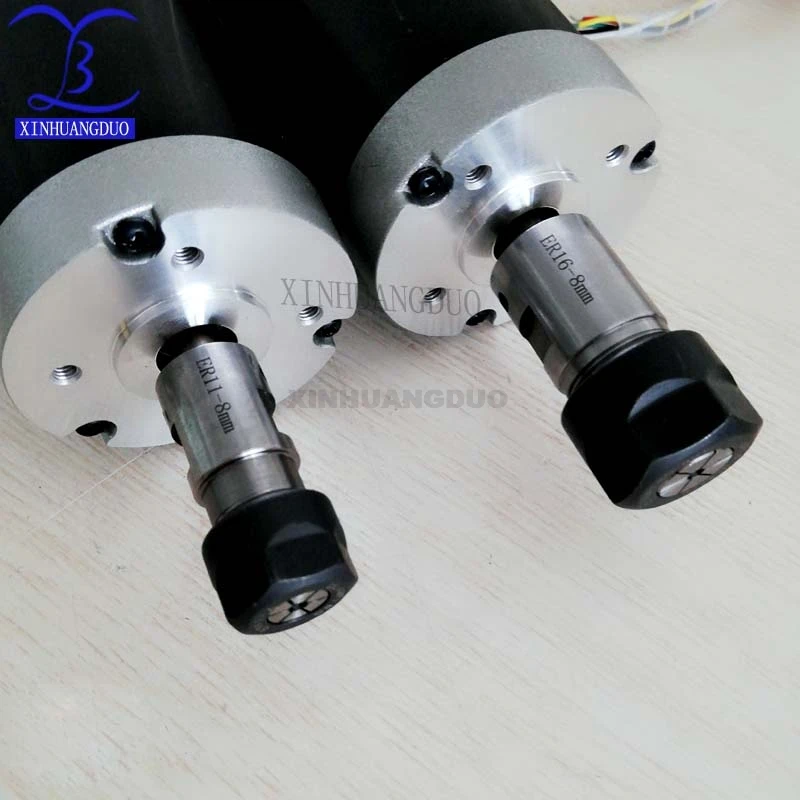 500W Brushless Spindle Motor 55MM DC 48V Engraving Spindle Motor ER11 ER16 Collet for Mini Lathe CNC Router Machine Tool
500W Brushless Spindle Motor 55MM DC 48V Engraving Spindle Motor ER11 ER16 Collet for Mini Lathe CNC Router Machine Tool