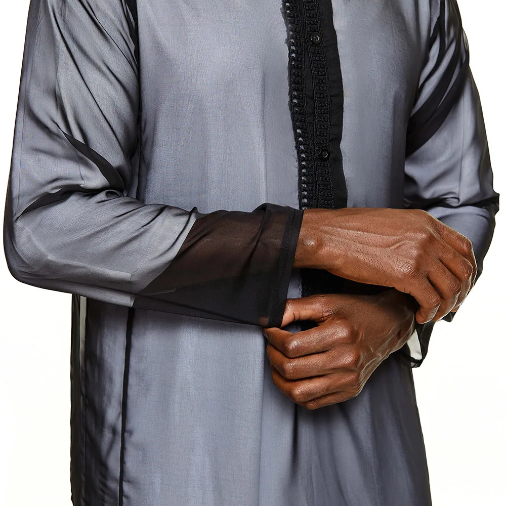 Islam Abaya Men's Clothing Muslim Dresses Long 2021 O-Neck Color Block Straight Patchwork Fashion Slim Male Dress 2021 Summer
Islam Abaya Men's Clothing Muslim Dresses Long 2021 O-Neck Color Block Straight Patchwork Fashion Slim Male Dress 2021 Summer