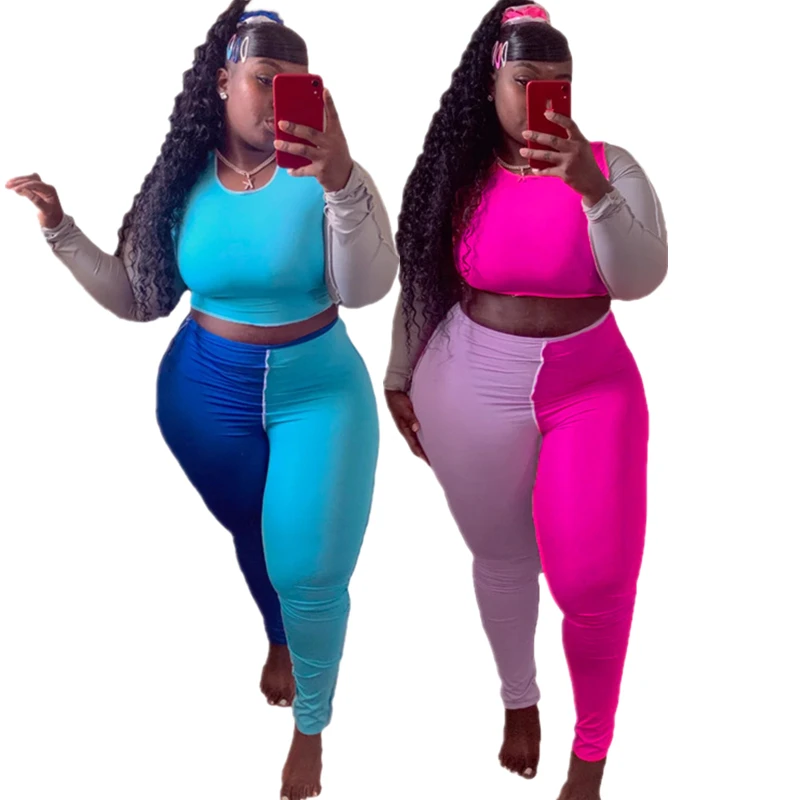 Women Fall Clothing Long Sleeve Crop Top and Pants Set Leggings Two Piece Set for Women Plus Size Outfits Wholesale
Women Fall Clothing Long Sleeve Crop Top and Pants Set Leggings Two Piece Set for Women Plus Size Outfits Wholesale