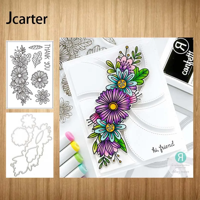 New Design Flowers Branch Leaves Metal Cutting Dies and Clear Stamps Craft Stencil Scrapbooking Album Paper Make Template Decor 
New Design Flowers Branch Leaves Metal Cutting Dies and Clear Stamps Craft Stencil Scrapbooking Album Paper Make Template Decor