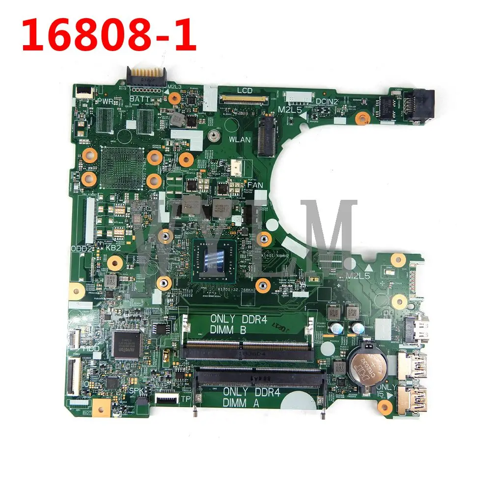 Материнская плата для ноутбука DELL Inspiron 14 3465 15 3565 16808-1 395RH CN-0JCKNX 0JCKNX E2-9000E CPU DDR4
Материнская плата для ноутбука DELL Inspiron 14 3465 15 3565 16808-1 395RH CN-0JCKNX 0JCKNX E2-9000E CPU DDR4