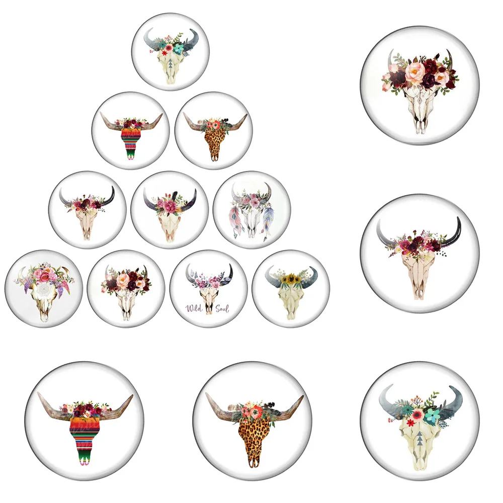 12pcs/lot Colourful Cow Head Animal Decoration 8mm-30mm Round Photo Glass Cabochon Demo Flat Back Making Findings
12pcs/lot Colourful Cow Head Animal Decoration 8mm-30mm Round Photo Glass Cabochon Demo Flat Back Making Findings