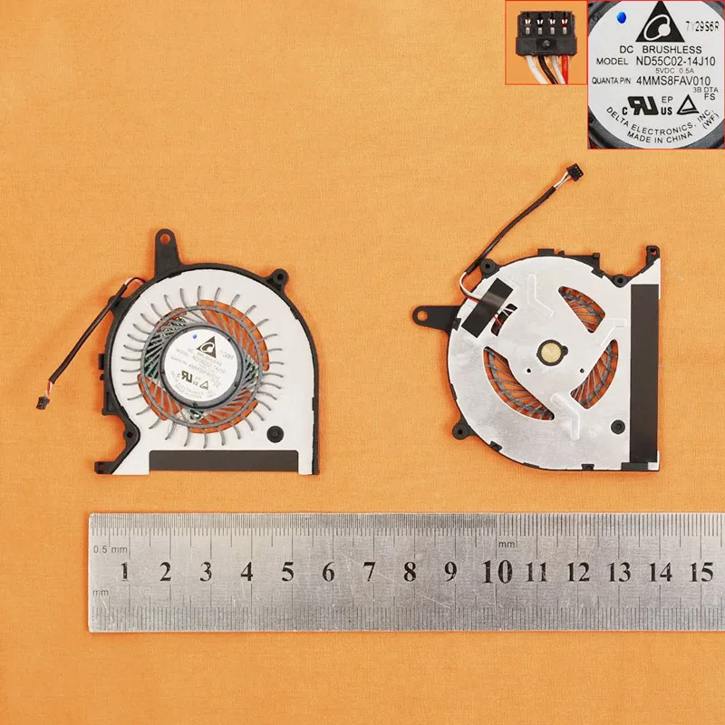 New Laptop Cooling Fan for SONY VAIO Pro13 SVP13 SVP132 Series(Original)PN:ND55C02-14J10 UDQFVSR01DF0 KSB0505HB-9J930
New Laptop Cooling Fan for SONY VAIO Pro13 SVP13 SVP132 Series(Original)PN:ND55C02-14J10 UDQFVSR01DF0 KSB0505HB-9J930