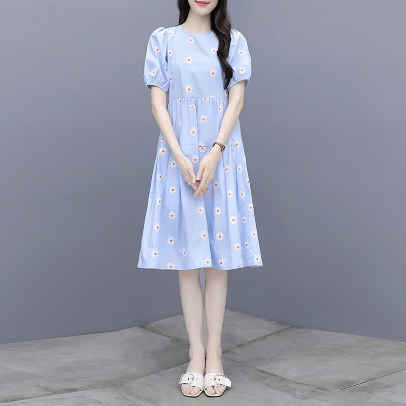 Mujer Vestidos 2020 Women's Summer Loose Temperament Casual Dress Women Bellflower Small Daisy Bubble Sleeve Dress Fashion Q61
Mujer Vestidos 2020 Women's Summer Loose Temperament Casual Dress Women Bellflower Small Daisy Bubble Sleeve Dress Fashion Q61