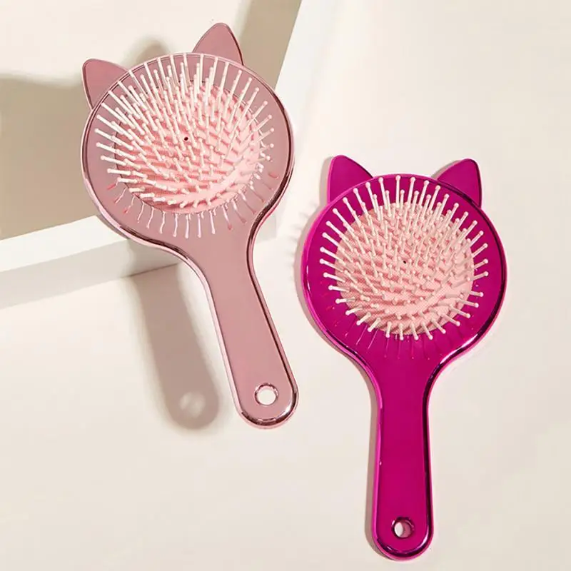 Airbag Comb Female Airbag Comb For Women Long Hair Cat Shape Scalp Massage Meridian Air Cushion Girl Heart Curly Hair Comb
Airbag Comb Female Airbag Comb For Women Long Hair Cat Shape Scalp Massage Meridian Air Cushion Girl Heart Curly Hair Comb