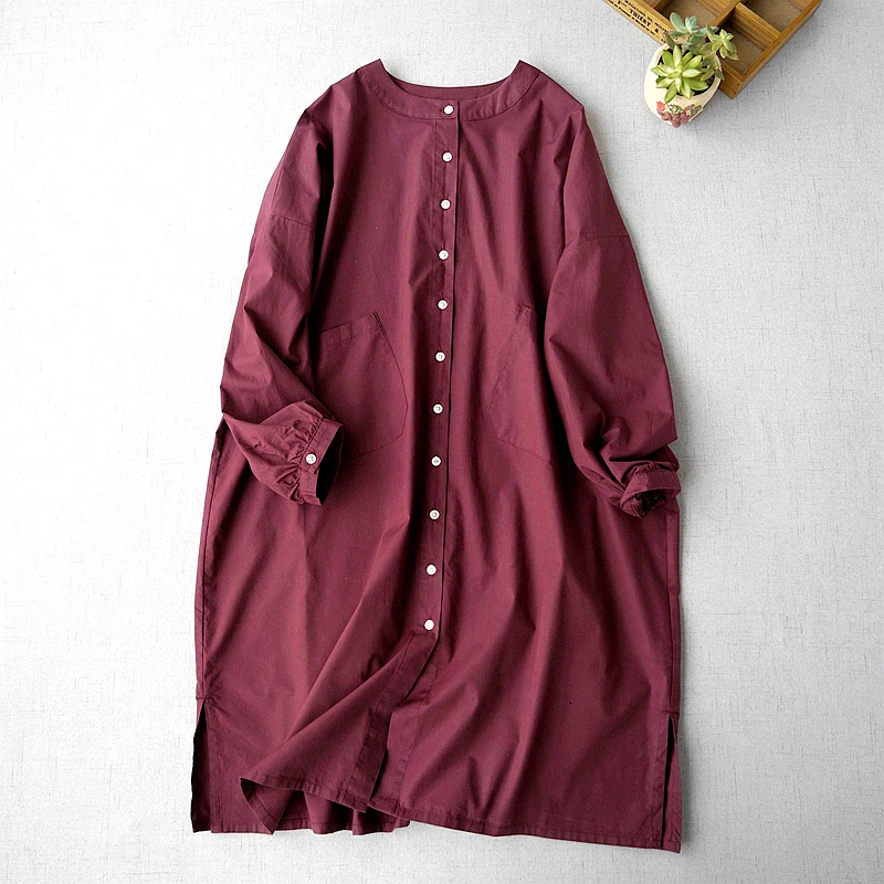 Spring Autumn New Arrivals Women All-match Casual Ultra Loose Plus Size Japanese Style Brief Comfortable Cotton Trench Coats
Spring Autumn New Arrivals Women All-match Casual Ultra Loose Plus Size Japanese Style Brief Comfortable Cotton Trench Coats