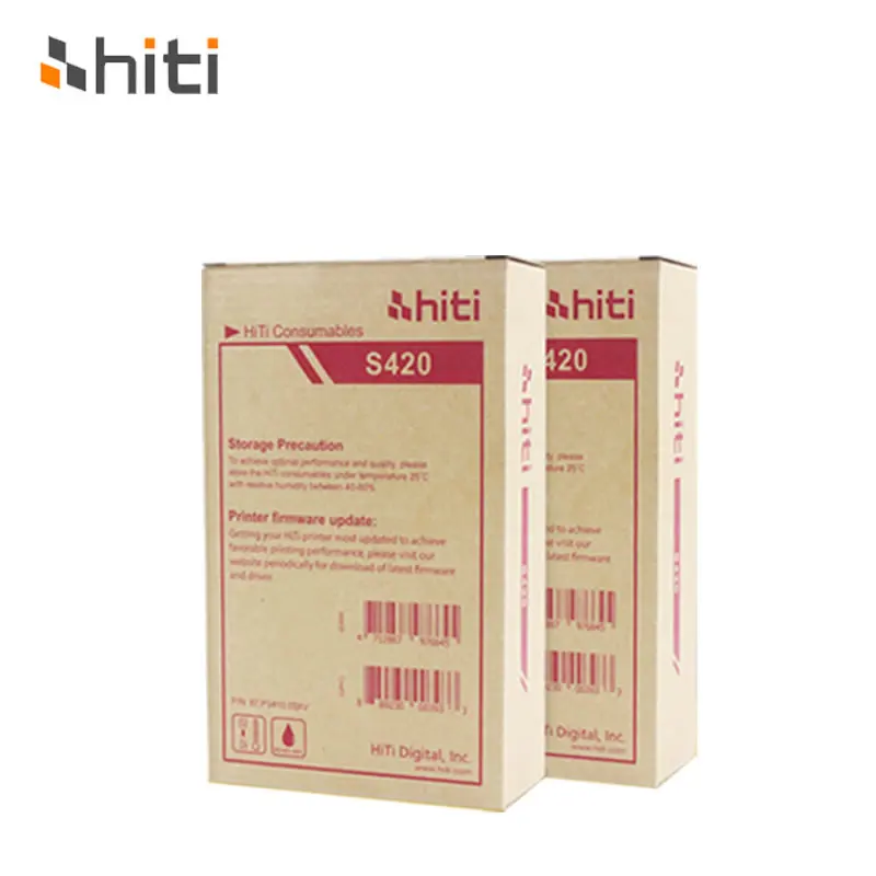 

Free Shipping!! Printer Photo Paper Used for HITI Photo Printer S420, Printing Paper, 50pcs/bag